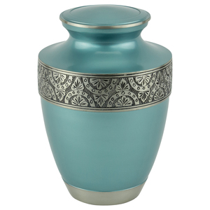Customized Design Aluminium Cremation Memorial Urns Decorative Handmade Funeral <b>Keepsake</b> Urn <b>for</b> Male and Female <b>Ashes</b> - Product Image 1