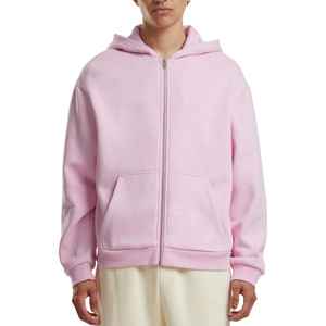Sweat à capuche zippé personnalisé 440 g/m², poids lourd, unisexe, broderie, 100 % coton, respirant, anti-rétrécissement, style streetwear pour homme, automne - Product Image 3