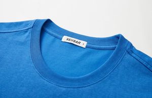 เสื้อยืดผู้ชายแขนสั้นเข้ารูป300กรัมเสื้อเชิ้ตสีพื้นพิมพ์โลโก้ตามสั่งทำจากผ้าฝ้ายแท้ - Product Image 3