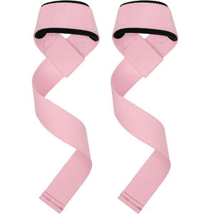 สายรัดยกน้ำหนักผ้าฝ้าย สายรัดข้อมือสำหรับออกกำลังกาย ที่จับมือ รองรับการยกน้ำหนัก สายรัดเดดลิฟท์ สำหรับทุกเพศ - Product Image 2