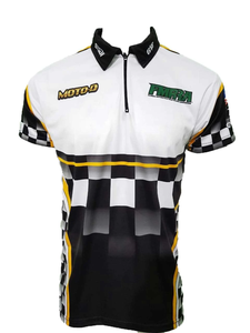 Maillots de motocross personnalisés en gros, 100% polyester, à séchage rapide, manches longues, tout-terrain, vierges - Product Image 2