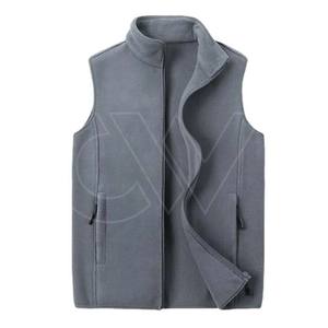 Gilet en polaire entièrement réversible pour hommes personnalisable Streetwear vêtements d'extérieur hiver gilet de service OEM - Product Image 3