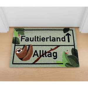 พรมเช็ดเท้าดีไซน์ทันสมัย ​​40 X 60 ซม. วัสดุผ้า - Product Image 4