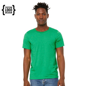 เสื้อยืดผู้ชายแขนสั้นสไตล์ลำลองเรียบง่าย ผ้าฝ้าย 100% ปักลาย - Product Image 1