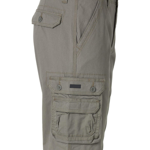 Stylish Cargo <b>Pants</b> <b>Men</b> Utility <b>Work</b> Trousers Multiple Pockets Cotton Canvas Straight Fit Streetwear Outdoor Casual Wear - Product Image 5