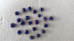 Perles de verre à chevron Vibrant 9x12mm sur mesure pour les conceptions de bijoux audacieuses, l'artisanat et les accessoires d'inspiration ethnique et colorés - Product Image 6