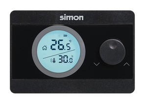 Termostato digitale ON/OFF nero (Simon AF521101) - Product Image 3