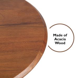 Acacia Wood <b>Cake</b> <b>Stand</b> 11.5 Inch Round for Dessert Table, Wedding & Parties with 4.5 Inch Wood Pedestal Display for <b>Cake</b> <b>Stand</b> - Product Image 6