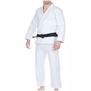 Jiu jitsu kimonokimono de jiu jitsu uniforme de bajo precio blanco DOBLE TEJIDO BJJ Judo GI Kimono algodón traje de Judo uniforme de Judo - Product Image 2