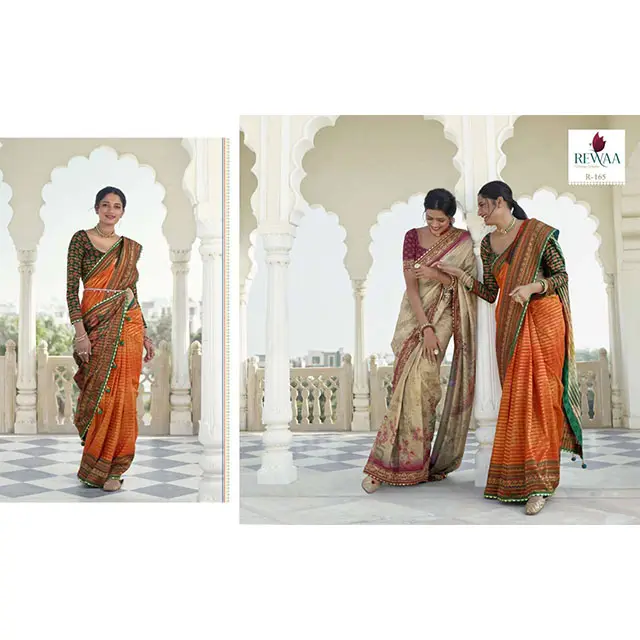 Most Trending High On Demand Soft Smuth silk Patola saree With Rich Pallu Women Fashion Wholesale Factory Supplier