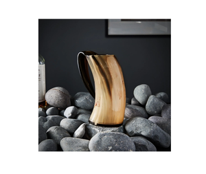 Cuerno de búfalo hecho a mano vikingo taza de cuerno para beber nuevo diseño para cerveza y café taza de cuerno para beber Natural - Product Image 3