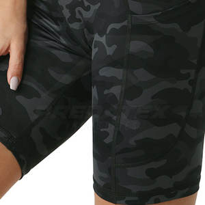 Short de yoga et de gymnastique léger taille haute pour femme Design respirant-en stock pour la course et l'exercice - Product Image 6