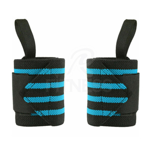 Gants d'entraînement de musculation personnalisés avec logo, antidérapants, pour la musculation, avec bandes de maintien pour les poignets - Product Image 2