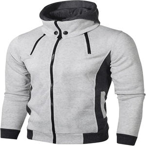 เสื้อมีฮู้ดคอเต่าสำหรับผู้ชาย, เสื้อโค้ทผ้าฝ้าย100% มีฮู้ดย้อมสีล้วนสำหรับใส่ได้ทั้งชายและหญิง2025 - Product Image 1