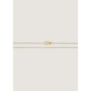 Collier asymétrique avec initiale unique en diamant - Product Image 6