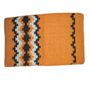 Couverture de selle Navajo, vente en gros, fournisseur équestre professionnel, logo personnalisé, tapis de selle en laine douce