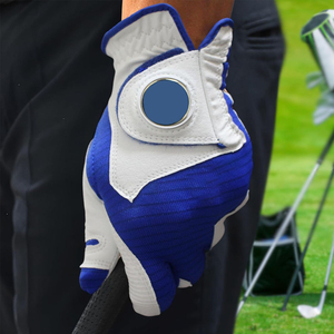 Guantes de Golf Profesionales Antideslizantes de Piel de Cabretta para Mano Izquierda, Correa de Muñeca Ajustable, Calidad Superior, Duraderos - Product Image 3