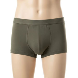 Calzoncillos de punto ecológicos para hombre, ropa interior cómoda transpirable suave de LICRA de algodón para uso diario, gimnasio y deportes, uso físico - Product Image 1