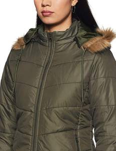 Femmes nouvelle mode décontracté hiver doudoune haute qualité imperméable Denim tissu respirant fermeture à glissière grande taille bulle - Product Image 3