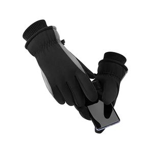 Gants de ski d'hiver unisexes en gros d'usine Gants de snowboard en cuir imperméables avec caractéristiques chauffantes - Product Image 2