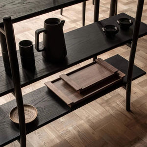 Plateau en bois de luxe Home Meilleur plateau de service solide en bois Taille et forme personnalisées pour la vaisselle Utilisation de la cuisine Plateau de nourriture en bois - Product Image 4