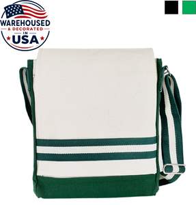 Bolso Bandolera de Lona Premium, Estilo Bohemio, Ligero, con Cierre de Cremallera, para Laptop, Viajes, Todas las Temporadas, Duradero - Product Image 1