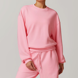 Sudadera Personalizada con Cuello Redondo, Tops Casuales, Atuendos Cómodos de Moda Otoñal, Ropa de Invierno 2024, Sudadera Holgada para Mujer - Product Image 2