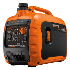 New Generac 3300i Portable Inverter <b>Generator</b> With COsense Black / Orange - Product Image 1