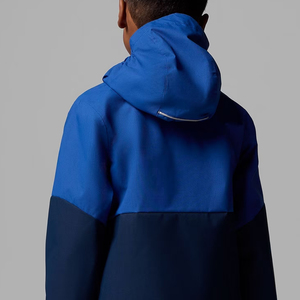 Veste tendance pour garçons à manches longues, design à blocs de couleur, avec poches avant, avec logo personnalisé et capuche confortable 2026 - Product Image 5