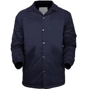 เสื้อโค้ทผ้าแคนวาสสำหรับหน้าหนาวเสื้อโค้ทผ้าแคนวาสสำหรับใส่กันลมมีกระดุมปิดด้วยผ้าโพลีเอสเตอร์แบบหลวมๆระบายอากาศได้ดี - Product Image 1