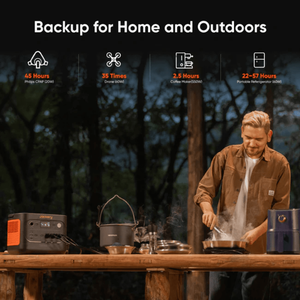 Jackery <b>Solar</b> <b>Generator</b> 1500 V2 | 2,000W Output / 1,536Wh LiFePO4 | 80 Min Fast Charge + 10ms UPS | Unit Only or 100W <b>Solar</b> - Product Image 6