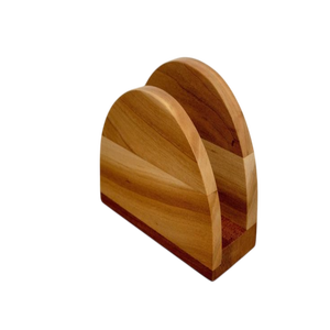 Boîte à mouchoirs faite à la main porte-boîte à mouchoirs en bois distributeur de mouchoirs porte-serviettes en papier pour la cuisine ou la salle de bain - Product Image 6