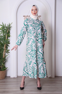 Robe Abaya d'été pour femmes, nouvelle saison, Kaftan, tunique, dubaï, mode musulmane, turque, robes islamiques - Product Image 3