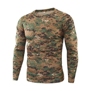 Camouflage Vintage impression 3D T-Shirts pour hommes femmes enfants décontracté à manches longues hauts Streetwear manches longues vêtements de chasse - Product Image 2