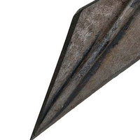 Özel yapılmış ortaçağ karbon çelik ok uçları el yapımı Broadheads avcılık için fiyat