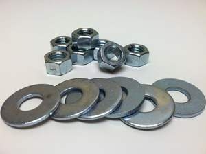 Prix de gros Attaches Boîtes en carton Rondelles à écrou fendu en acier inoxydable avec finition en zinc Fabriqué par Ngoc Huong Phat - Product Image 5