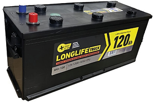 Batteria di Avviamento per Auto e Camion Longlife 120 Ah Mm. 510x175x225 H - Product Image 1