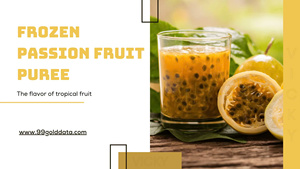 Purée de fruits de la passion surgelés-Vietnam Wholesales Concentré de pulpe de fruits de la passion surgelés avec la meilleure qualité Pulpe de fruits de la passion IQF - Product Image 5