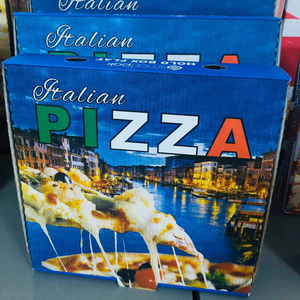 High Quality Custom Designed & Printed Recyclable Corrugated Pizza & Sushi <b>Boxes</b> Embossing UV Coating for Jelly Storage Turkey - Product Image 1