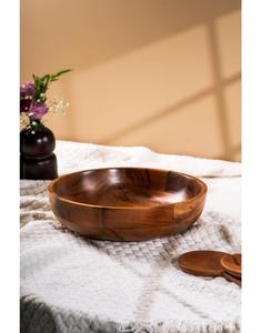 Acacia wood <b>Snack</b> <b>Bowl</b> - Product Image 6