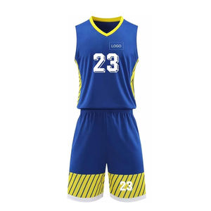 Vêtements de basket-ball sans manches en polyester Bsci pour hommes, uniformes, vêtements de sport, ensembles de maillots de basket-ball d'entraînement - Product Image 5
