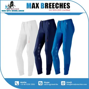 Leggings ecuestres de mujer de alta calidad, cómodos pantalones de nailon con etiqueta privada de silicona para montar a caballo - Product Image 3