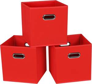 Poubelle polyvalente en tissu du Vietnam pour organiser des jouets, des vêtements ou des fournitures de bureau - Product Image 1