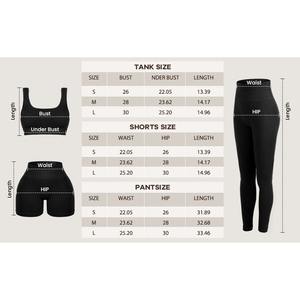 Ensemble de yoga en spandex pour femmes de haute qualité Logo personnalisé Soutien-gorge de sport pour femmes et leggings de yoga taille haute Vêtements de yoga actifs extensibles pour le fitness - Product Image 2