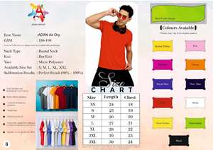 Camiseta ligera de algodón con estilo, camisa de cuello redondo Unisex, tela suave y cómoda, perfecta para uso informal y al aire libre - Product Image 3