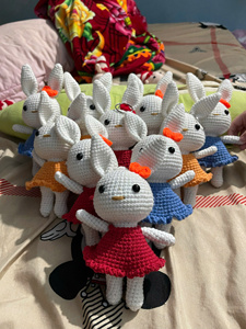 Venta caliente personalizado ganchillo muñeca juguetes de peluche para la decoración o como juguetes para los niños muchos modelos y tamaños disponibles - Product Image 5