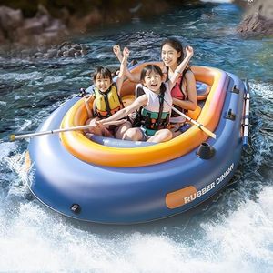 <span class=keywords><strong>Bateau</strong></span> pneumatique robuste, canoë et radeau pour rivière et lac avec 2 pagaies, fabriqué en Chine, Hubei - Product Image 2