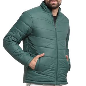 OEM High Quality Custom Design Casual Canvas Puffer Jacket Eco-Friendly Windproof Breathable Solid Color High Street Style 2026 - Product Image 3