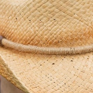 Sombreros de vaquero de estilo occidental Vintage para hombres y mujeres 100% algodón y cuero Casual uso diario pesca protección al aire libre - Product Image 5