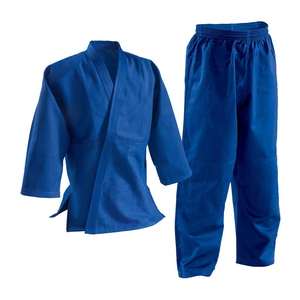 Uniforme de judo robuste avec tissu de haute qualité, personnalisation 100% coton disponible aux prix d'usine avec conception de logos privés - Product Image 4